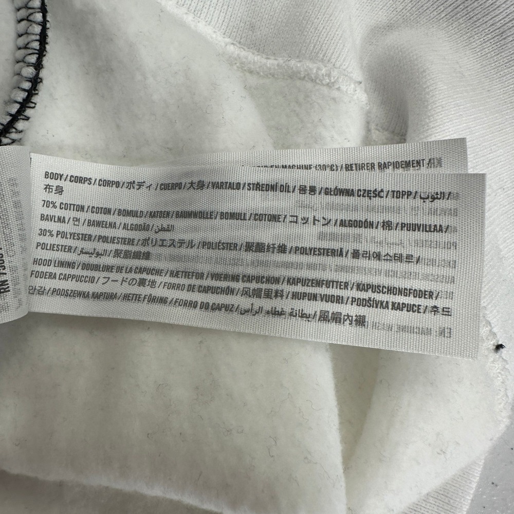 Social Tourist Men Skater Colorblock Graphic Fleece Hoodie Sz M Urban Streetwear - Picture 5 of 9